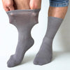 6 Paar extra weite medizinische Socken für geschwollene Füsse, Ödeme oder Diabetes – doppelte Sohle