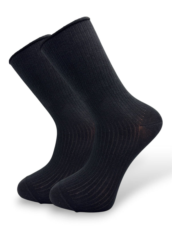 Set mit 5 Paar medizinischen Socken ohne Gummibund aus 94% Baumwolle, ideal für empfindliche Füsse und bei Durchblutungsproblemen