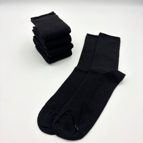 Set mit 5 Paar medizinischen Socken ohne Gummibund aus 94% Baumwolle, ideal für empfindliche Füsse und bei Durchblutungsproblemen
