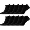 10 Paar PREMIUM Baumwollsocken extra kurz (unter dem Knöchel) – nahtlos, Unisex
