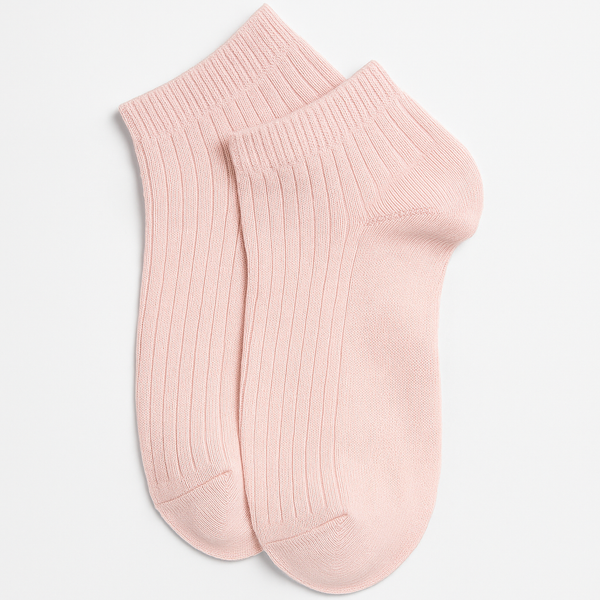 Set mit 5 Paar bunten Kurzsocken für Damen