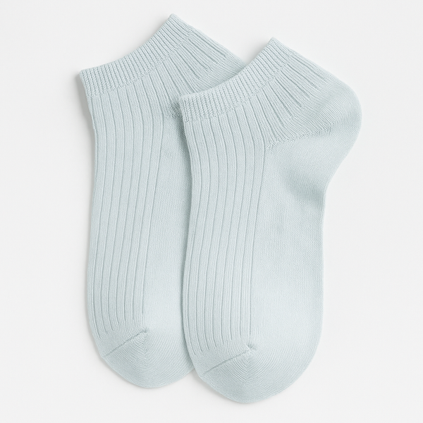 Set mit 5 Paar bunten Kurzsocken für Damen