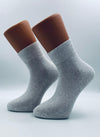 Set mit 5 Paar Sportsocken über dem Knöchel mit Frottee-Sohle – Unisex
