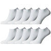 10 Paar PREMIUM Baumwollsocken extra kurz (unter dem Knöchel) – nahtlos, Unisex