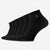 Set mit 6 Paar nahtlosen SPORTSOCKEN für Frauen - Schwarz